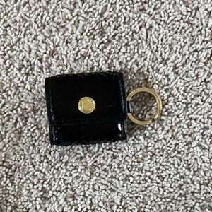Michael Kors Black Sequin Keychain Wallet NWOT